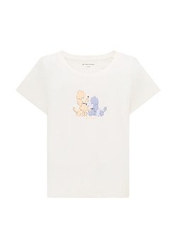 Tom Tailor T-Shirt 1035155 Biały Regular Fit ze sklepu MODIVO w kategorii Bluzki dziewczęce - zdjęcie 168517433