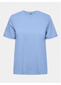 Pieces T-Shirt Ria 17086970 Niebieski Regular Fit ze sklepu MODIVO w kategorii Bluzki damskie - zdjęcie 168517642