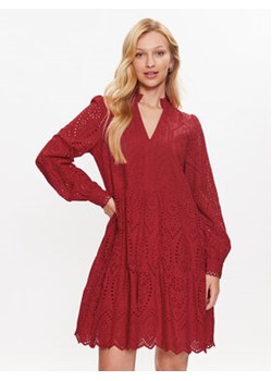 YAS Sukienka codzienna Holi 26027162 Czerwony Relaxed Fit ze sklepu MODIVO w kategorii Sukienki - zdjęcie 168517820