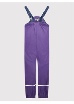Playshoes Spodnie przeciwdeszczowe 405424 D Fioletowy Regular Fit ze sklepu MODIVO w kategorii Spodnie chłopięce - zdjęcie 168517821