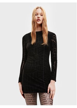 Desigual Sukienka koktajlowa Hellen 22WWVK76 Czarny Slim Fit ze sklepu MODIVO w kategorii Sukienki - zdjęcie 168517904