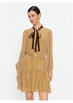 MICHAEL Michael Kors Sukienka codzienna MF381NYAR4 Żółty Slim Fit ze sklepu MODIVO w kategorii Sukienki - zdjęcie 168518180