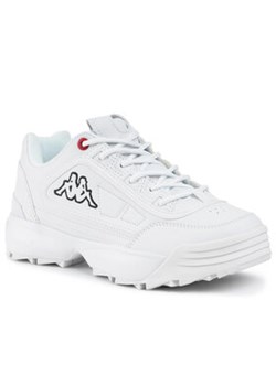 Kappa Sneakersy 242782 Biały ze sklepu MODIVO w kategorii Buty sportowe damskie - zdjęcie 168519143