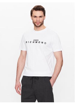 John Richmond T-Shirt Maicon RMP23231TS Biały Regular Fit ze sklepu MODIVO w kategorii T-shirty męskie - zdjęcie 168519224