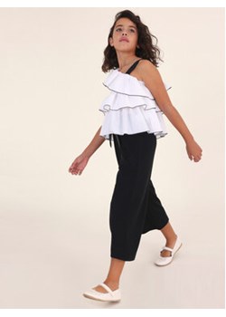 Mayoral Spodnie materiałowe 6577 Czarny ze sklepu MODIVO w kategorii Spodnie dziewczęce - zdjęcie 168519312