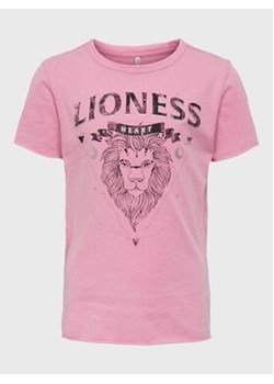 Kids ONLY T-Shirt Lucy 15279261 Różowy Regular Fit ze sklepu MODIVO w kategorii Bluzki dziewczęce - zdjęcie 168519570