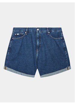 Calvin Klein Jeans Szorty jeansowe J20J221008 Niebieski Regular Fit ze sklepu MODIVO w kategorii Szorty - zdjęcie 168520212