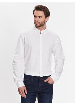 INDICODE Koszula Hanko 20-327 Biały Regular Fit ze sklepu MODIVO w kategorii Koszule męskie - zdjęcie 168520523
