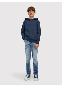 Jack&Jones Junior Bluza Star 12213100 Granatowy Regular Fit ze sklepu MODIVO w kategorii Bluzy chłopięce - zdjęcie 168521130