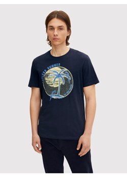 Tom Tailor T-Shirt 1031618 Granatowy Regular Fit ze sklepu MODIVO w kategorii T-shirty męskie - zdjęcie 168521172