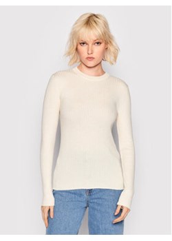 Selected Femme Sweter Lydia 16085202 Beżowy Slim Fit ze sklepu MODIVO w kategorii Swetry damskie - zdjęcie 168521793