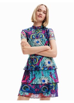 Desigual Sukienka codzienna 23SWVK33 Kolorowy Regular Fit ze sklepu MODIVO w kategorii Sukienki - zdjęcie 168521932