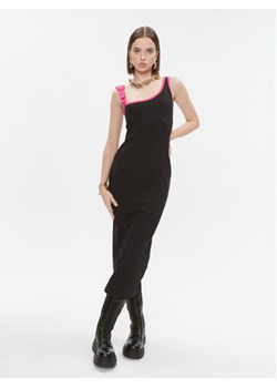 Versace Jeans Couture Sukienka codzienna 75HAO976 Czarny Slim Fit ze sklepu MODIVO w kategorii Sukienki - zdjęcie 168521951