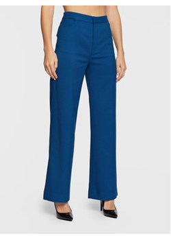 Gestuz Spodnie materiałowe Ottavia 10906521 Niebieski Relaxed Fit ze sklepu MODIVO w kategorii Spodnie damskie - zdjęcie 168522464
