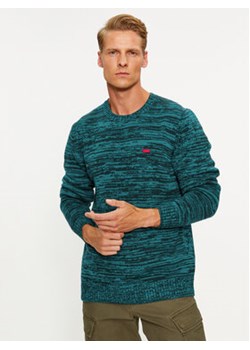 Levi's® Sweter Original Housemark A4320-0006 Zielony Standard Fit ze sklepu MODIVO w kategorii Swetry męskie - zdjęcie 168523020