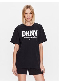 DKNY Sport T-Shirt DP3T9323 Czarny Classic Fit ze sklepu MODIVO w kategorii Bluzki damskie - zdjęcie 168523491