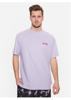 Puma T-Shirt 8ENJAMIN 539821 Fioletowy Relaxed Fit ze sklepu MODIVO w kategorii T-shirty męskie - zdjęcie 168523810