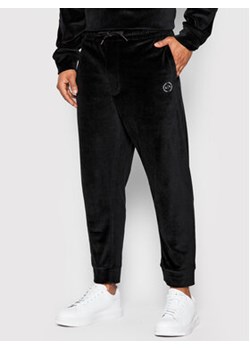 Armani Exchange Spodnie dresowe 8NZPCH ZJZFZ 1200 Czarny Relaxed Fit ze sklepu MODIVO w kategorii Spodnie męskie - zdjęcie 168524382