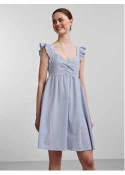 Pieces Sukienka letnia Serra 17126221 Niebieski Regular Fit ze sklepu MODIVO w kategorii Sukienki - zdjęcie 168524792