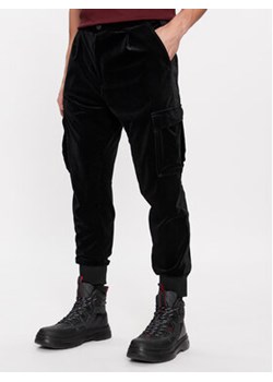 Hugo Spodnie materiałowe Glavin234 50499838 Czarny Regular Fit ze sklepu MODIVO w kategorii Spodnie męskie - zdjęcie 168524861