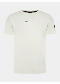 North Sails T-Shirt MASERATI 453017 Écru Regular Fit ze sklepu MODIVO w kategorii T-shirty męskie - zdjęcie 168524911