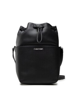 Calvin Klein Torebka Ck Must Bucket Bag Sm K60K609124 Czarny ze sklepu MODIVO w kategorii Torebki worki - zdjęcie 168524971