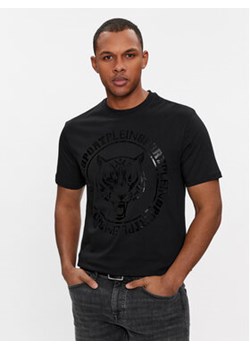 Plein Sport T-Shirt SADC MTK6929 SJY001N Czarny Regular Fit ze sklepu MODIVO w kategorii T-shirty męskie - zdjęcie 168525122