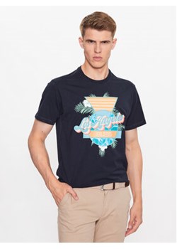 Guess T-Shirt M3YI67 I3Z14 Granatowy Regular Fit ze sklepu MODIVO w kategorii T-shirty męskie - zdjęcie 168525124