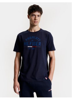Tommy Hilfiger T-Shirt Graphic MW0MW32641 Granatowy Regular Fit ze sklepu MODIVO w kategorii T-shirty męskie - zdjęcie 168525540