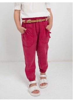 Mayoral Spodnie materiałowe 3503 Bordowy ze sklepu MODIVO w kategorii Spodnie dziewczęce - zdjęcie 168525671