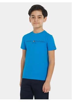 Tommy Hilfiger T-Shirt Essential KS0KS00397 M Niebieski ze sklepu MODIVO w kategorii Bluzki dziewczęce - zdjęcie 168526020