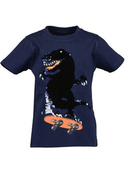 Blue Seven T-Shirt 802259 X Granatowy Regular Fit ze sklepu MODIVO w kategorii T-shirty chłopięce - zdjęcie 168526621