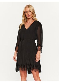 TWINSET Sukienka koktajlowa 232TP2161 Czarny Regular Fit ze sklepu MODIVO w kategorii Sukienki - zdjęcie 168526800