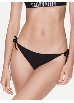 Calvin Klein Swimwear Dół od bikini KW0KW01985 Czarny ze sklepu MODIVO w kategorii Stroje kąpielowe - zdjęcie 168527222