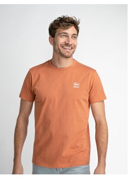 Petrol Industries T-Shirt M-1030-TSR609 Pomarańczowy Regular Fit ze sklepu MODIVO w kategorii T-shirty męskie - zdjęcie 168527370