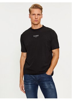 KARL LAGERFELD T-Shirt Crewneck 755038 534221 Czarny Regular Fit ze sklepu MODIVO w kategorii T-shirty męskie - zdjęcie 168527790