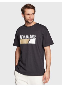 New Balance T-Shirt MT23901 Czarny Relaxed Fit ze sklepu MODIVO w kategorii T-shirty męskie - zdjęcie 168527840