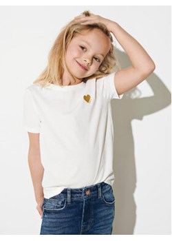 Kids ONLY T-Shirt Kita 15266481 Biały Regular Fit ze sklepu MODIVO w kategorii Bluzki dziewczęce - zdjęcie 168528903