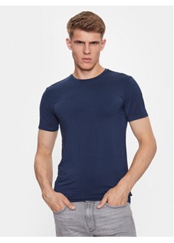 Guess T-Shirt U3BM00 KBF90 Granatowy Regular Fit ze sklepu MODIVO w kategorii T-shirty męskie - zdjęcie 168529291