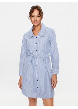 Silvian Heach Sukienka koszulowa GPP23120VE Niebieski Regular Fit ze sklepu MODIVO w kategorii Sukienki - zdjęcie 168529421
