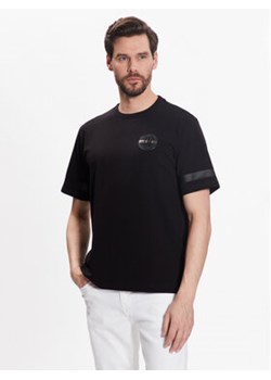 La Martina T-Shirt VMR008 JS324 Czarny Regular Fit ze sklepu MODIVO w kategorii T-shirty męskie - zdjęcie 168529781