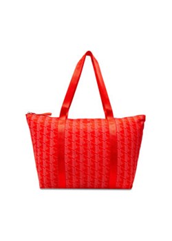 Lacoste Torebka NF3834VA Czerwony ze sklepu MODIVO w kategorii Torby Shopper bag - zdjęcie 168530463