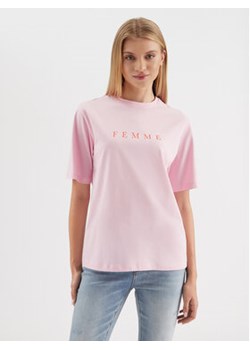 Selected Femme T-Shirt 16085609 Fioletowy Loose Fit ze sklepu MODIVO w kategorii Bluzki damskie - zdjęcie 168530520