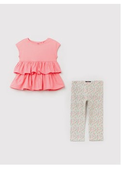 OVS Komplet bluzka i legginsy 1489180 Różowy Regular Fit ze sklepu MODIVO w kategorii Komplety dziewczęce - zdjęcie 168530561