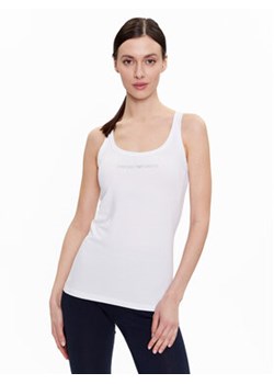 Emporio Armani Underwear Top 162581 3R223 00010 Biały Regular Fit ze sklepu MODIVO w kategorii Bluzki damskie - zdjęcie 168530644