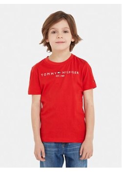 Tommy Hilfiger T-Shirt Essential KS0KS00210 S Czerwony Regular Fit ze sklepu MODIVO w kategorii T-shirty chłopięce - zdjęcie 168530672