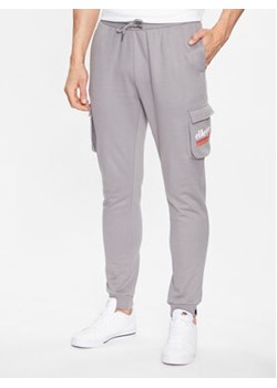 Ellesse Spodnie dresowe Labico SHR17718 Szary Regular Fit ze sklepu MODIVO w kategorii Spodnie męskie - zdjęcie 168530751