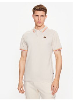 Ellesse Polo Rooks SHR18077 Beżowy Regular Fit ze sklepu MODIVO w kategorii T-shirty męskie - zdjęcie 168530814