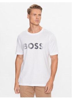 Boss T-Shirt 50494106 Biały Regular Fit ze sklepu MODIVO w kategorii T-shirty męskie - zdjęcie 168530873