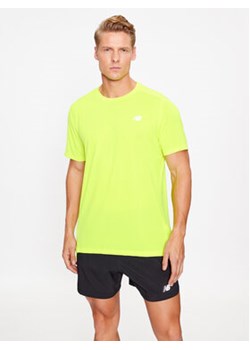 New Balance T-Shirt Accelerate Short Sleeve MT23222 Zielony Regular Fit ze sklepu MODIVO w kategorii T-shirty męskie - zdjęcie 168530881